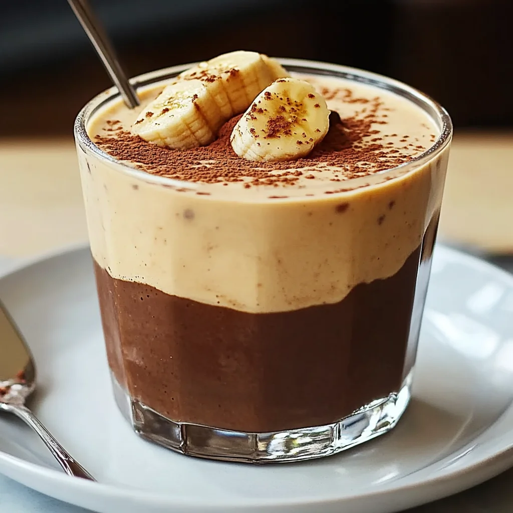 Recipe preparation for Creamy Coffee Banana Blend