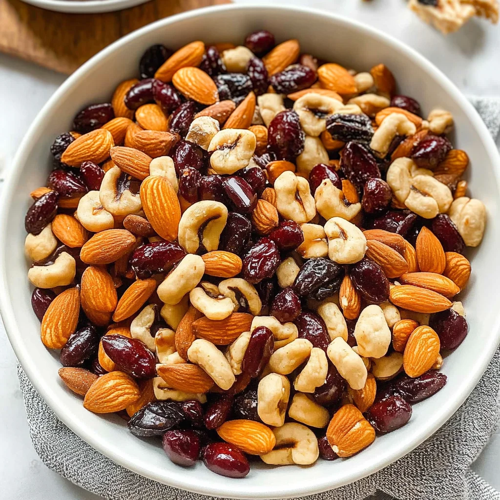 Recipe preparation for Trail mix