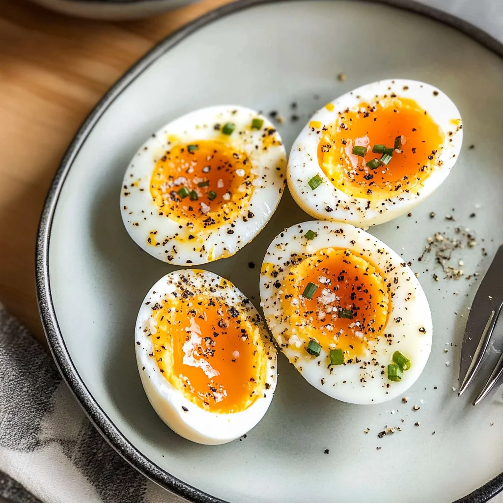 Recipe preparation for Hard boiled eggs