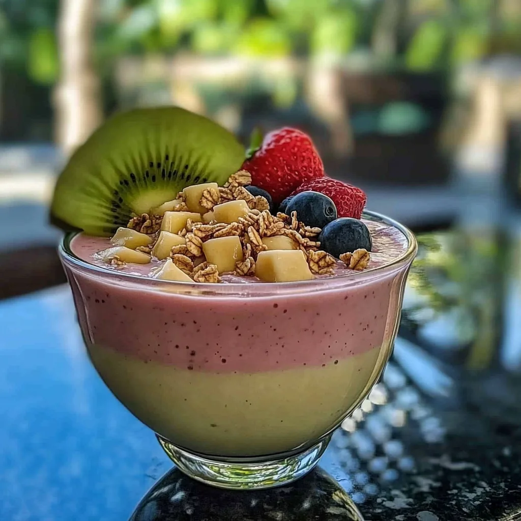 Recipe preparation for Smoothie