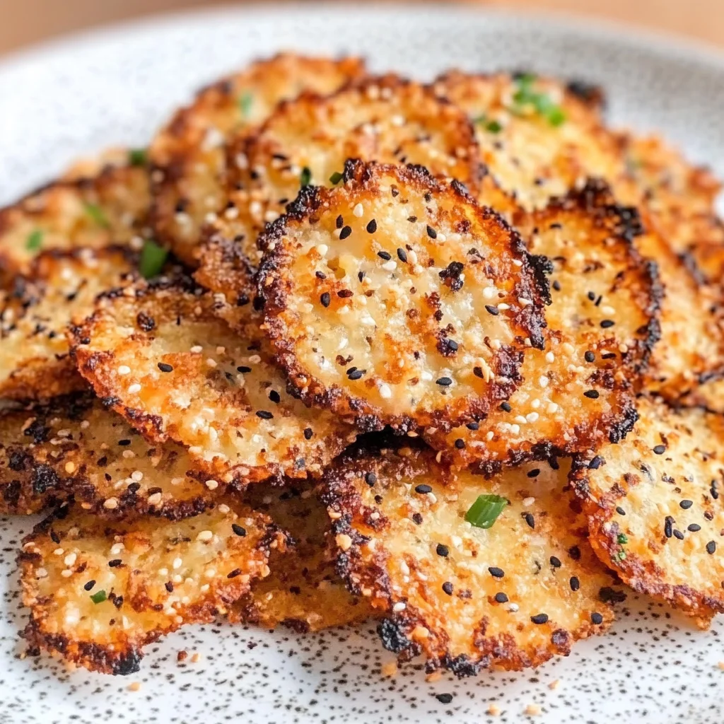 Recipe preparation for Crunchy Cottage Cheese Chips Recipe