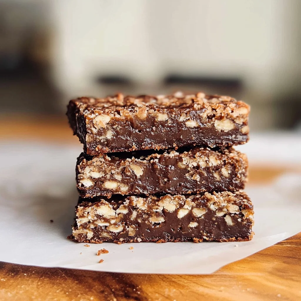 Recipe preparation for Easy Homemade Crunch Bars