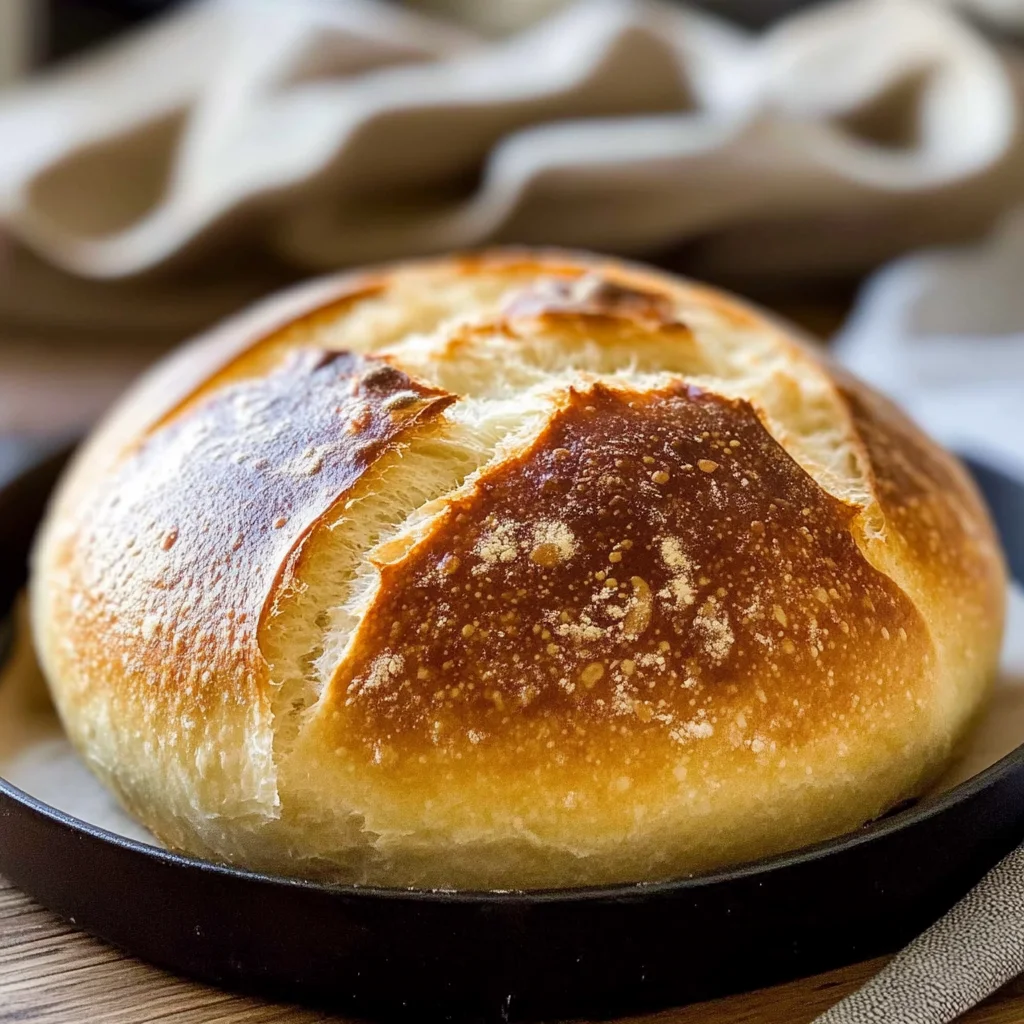 Recipe preparation for simple sourdough bread recipe