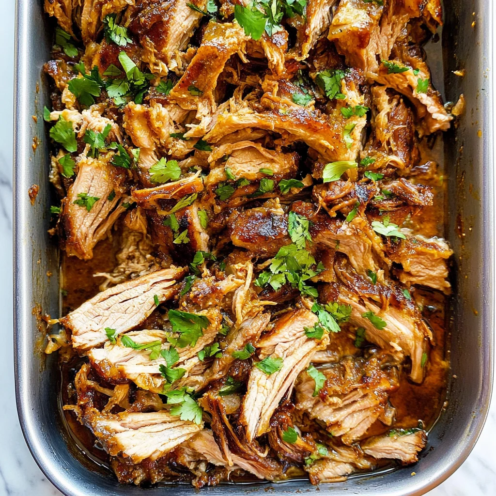 Recipe preparation for Instant Pot Carnitas Recipe