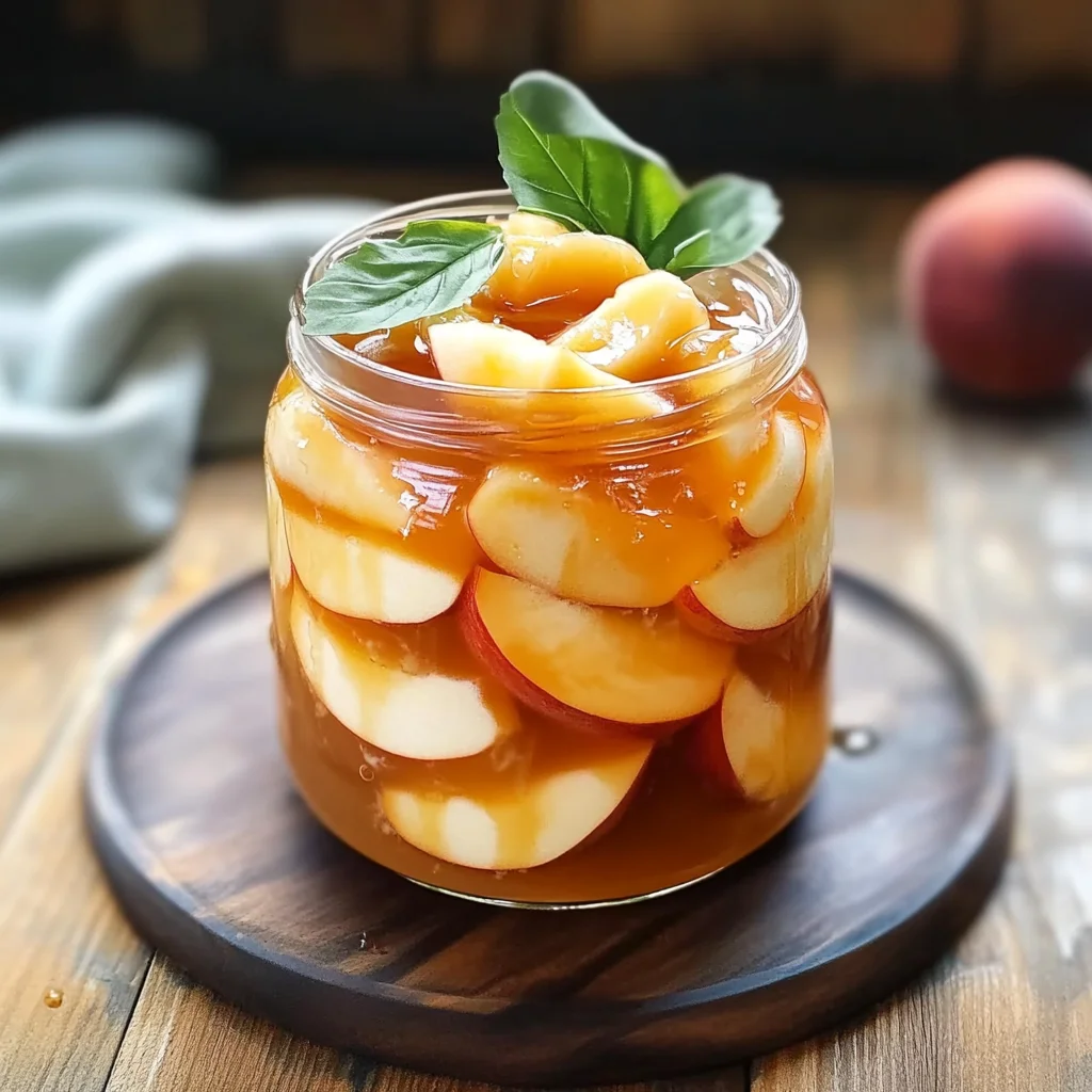 Recipe preparation for Southern Peach Tea