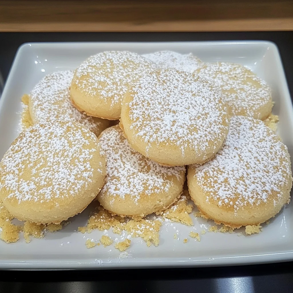 Recipe preparation for Kentucky Butter Cake Cookies