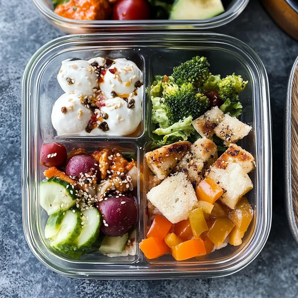 Recipe preparation for Light Bento Box