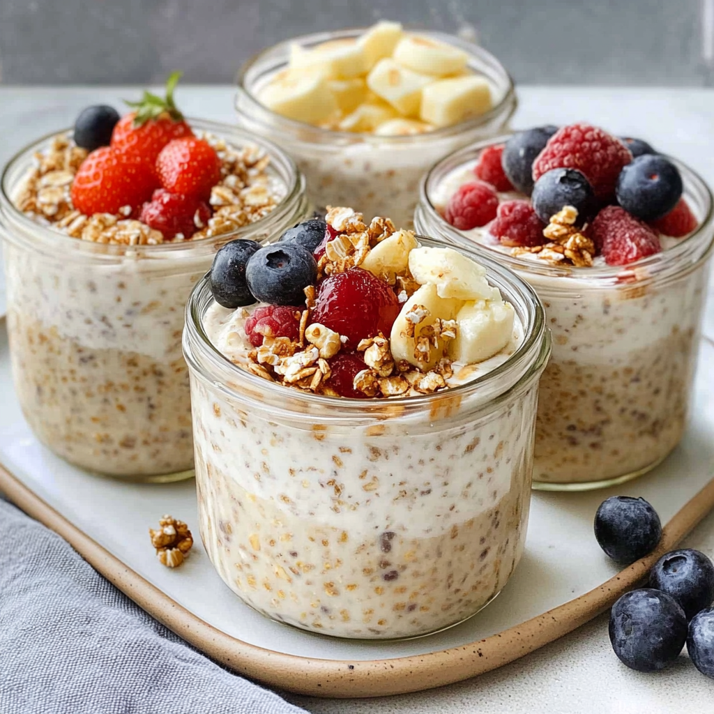Recipe preparation for Broiled Overnight Oats