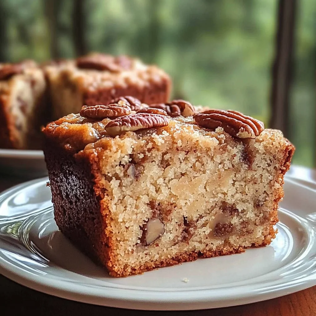 Recipe preparation for Sweet Alabama Pecan Bread