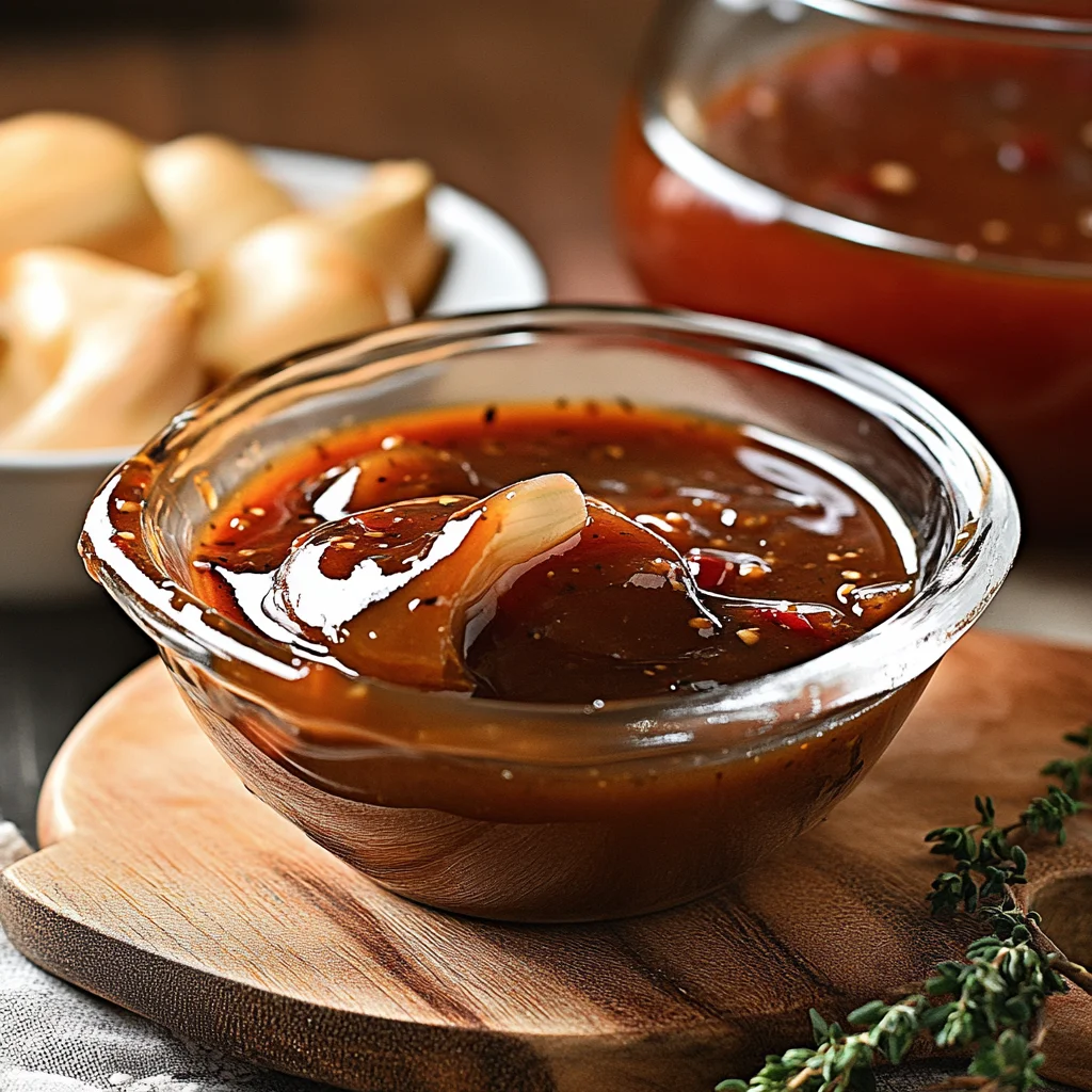 Recipe preparation for Homemade Sweet Onion Sauce