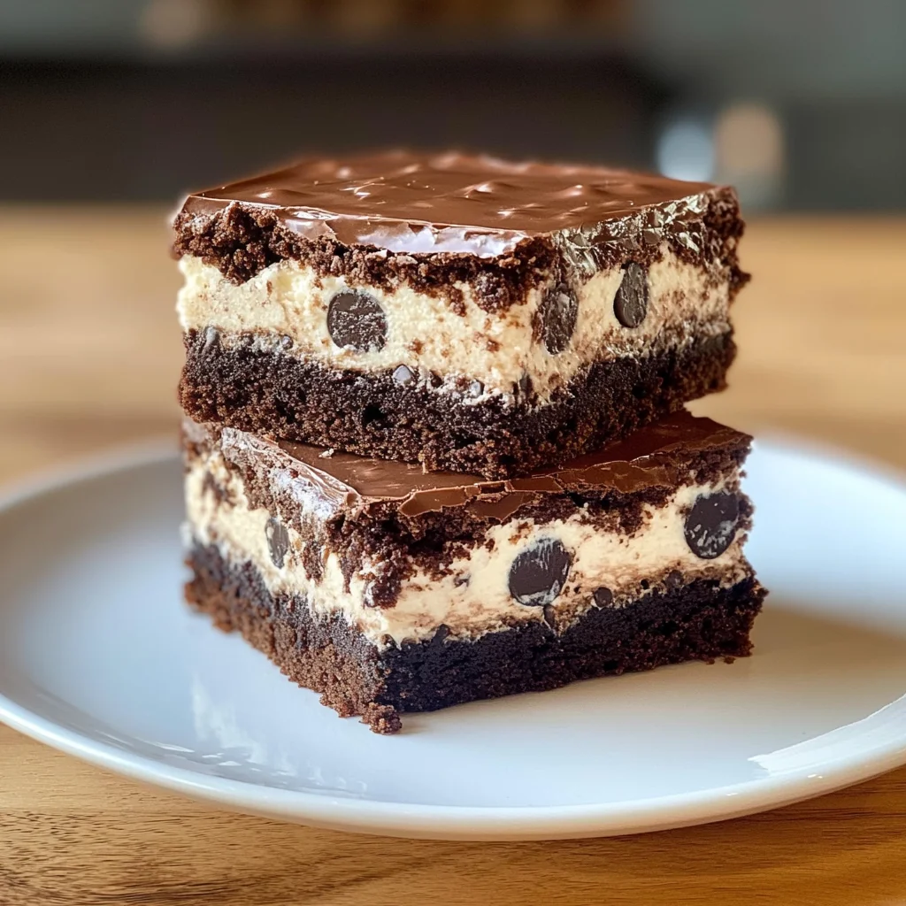 Recipe preparation for Cookies & Cream Brownies
