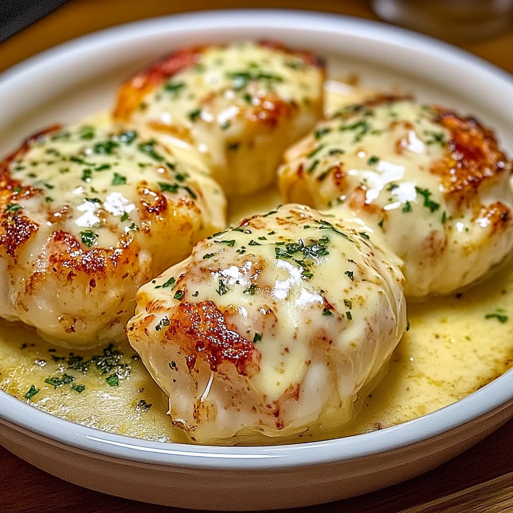 Recipe preparation for Broiled Lobster Creamy Garlic Butter