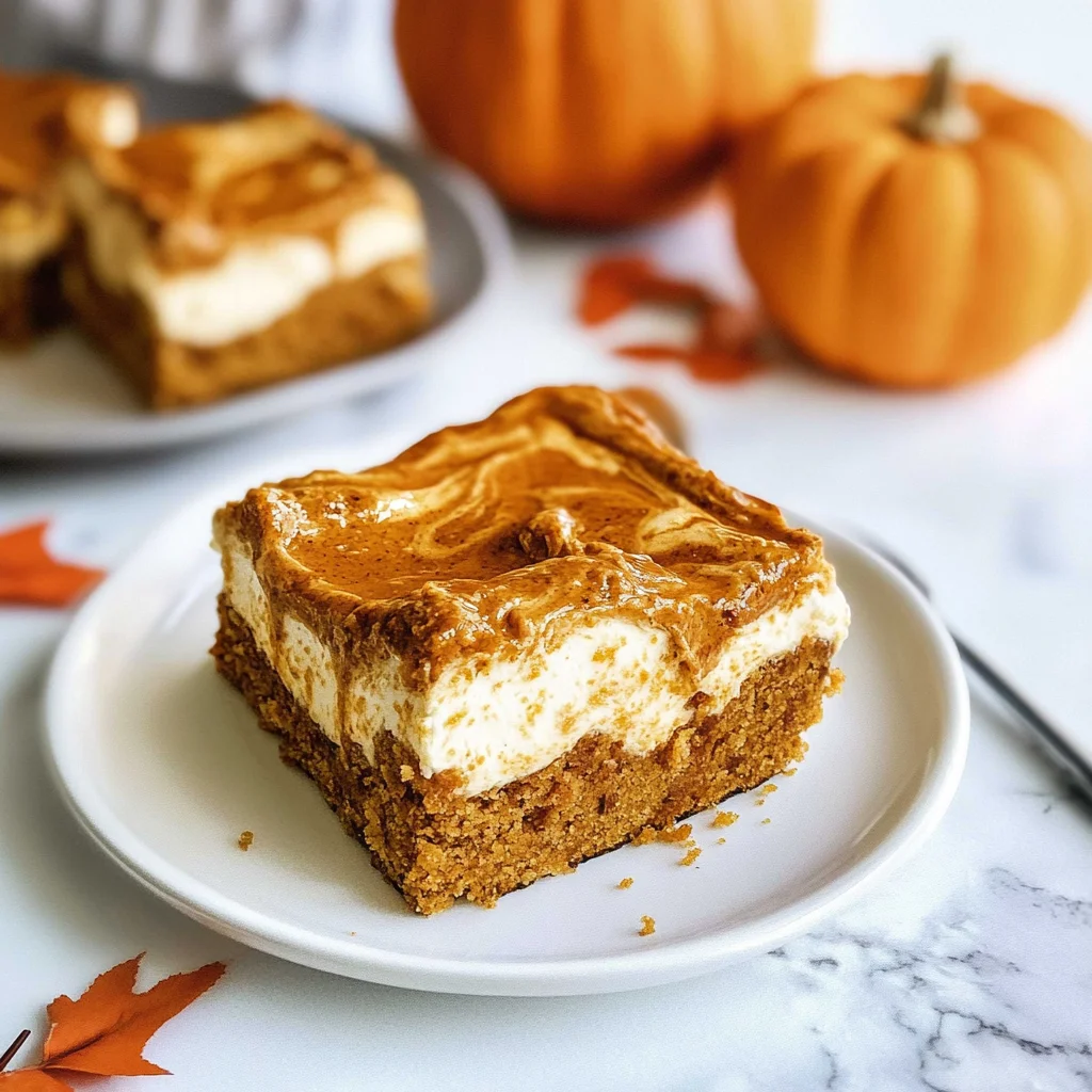 Recipe preparation for Pumpkin Spice Fall Treats Bars