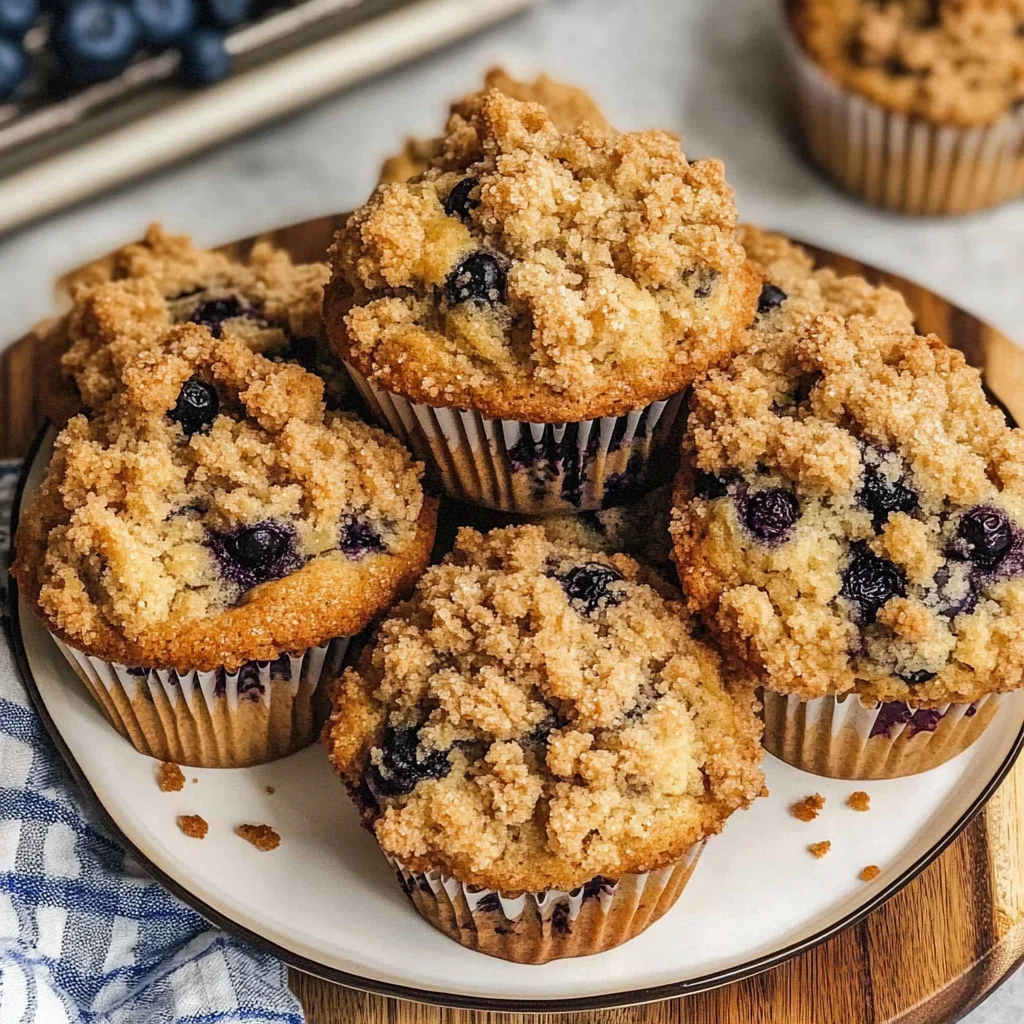 Recipe preparation for Blueberry Muffin Cookies with Streusel Topping