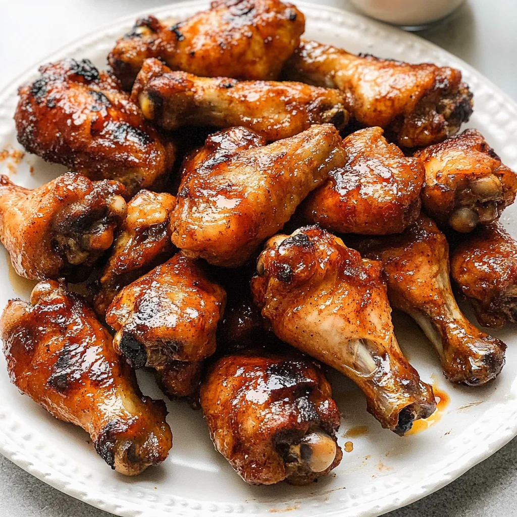 Recipe preparation for Smoked Chicken Wings