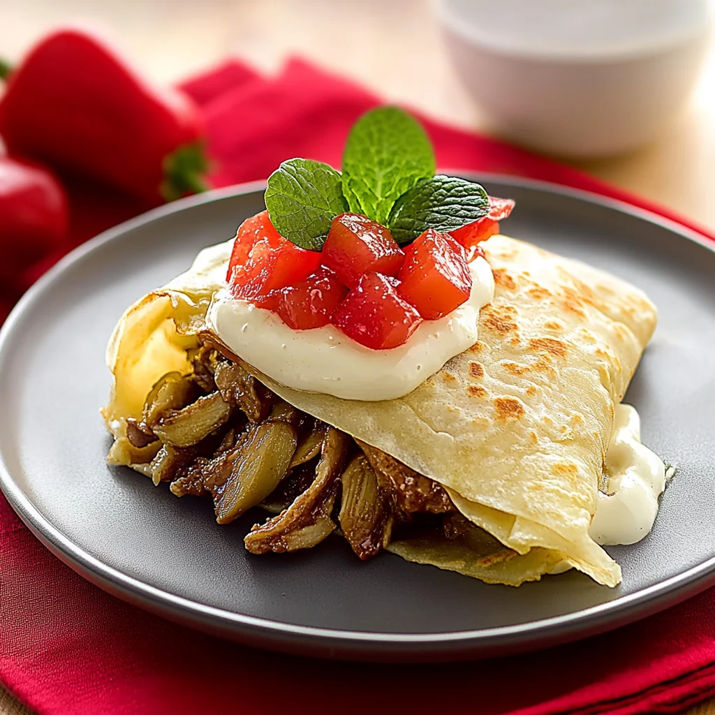 Recipe preparation for Cream Wrap