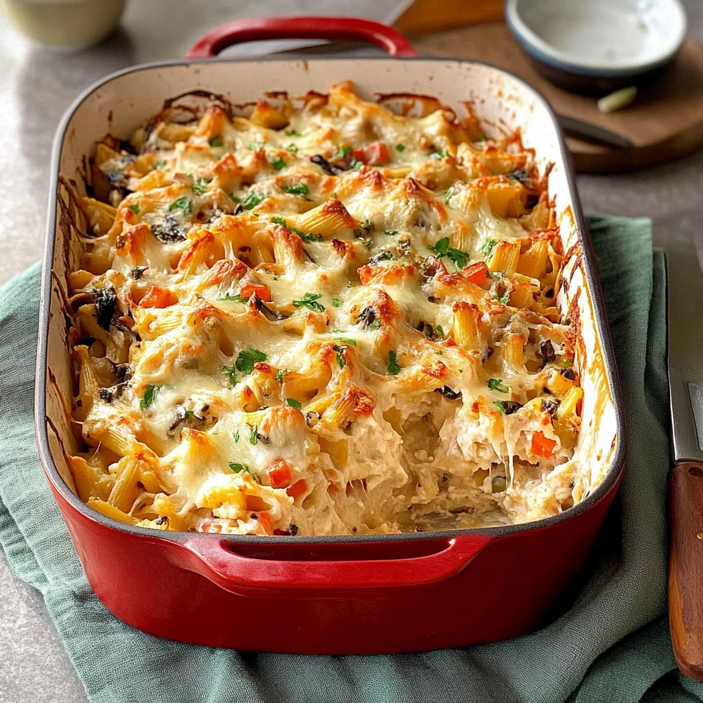 Recipe preparation for Peanut Casserole