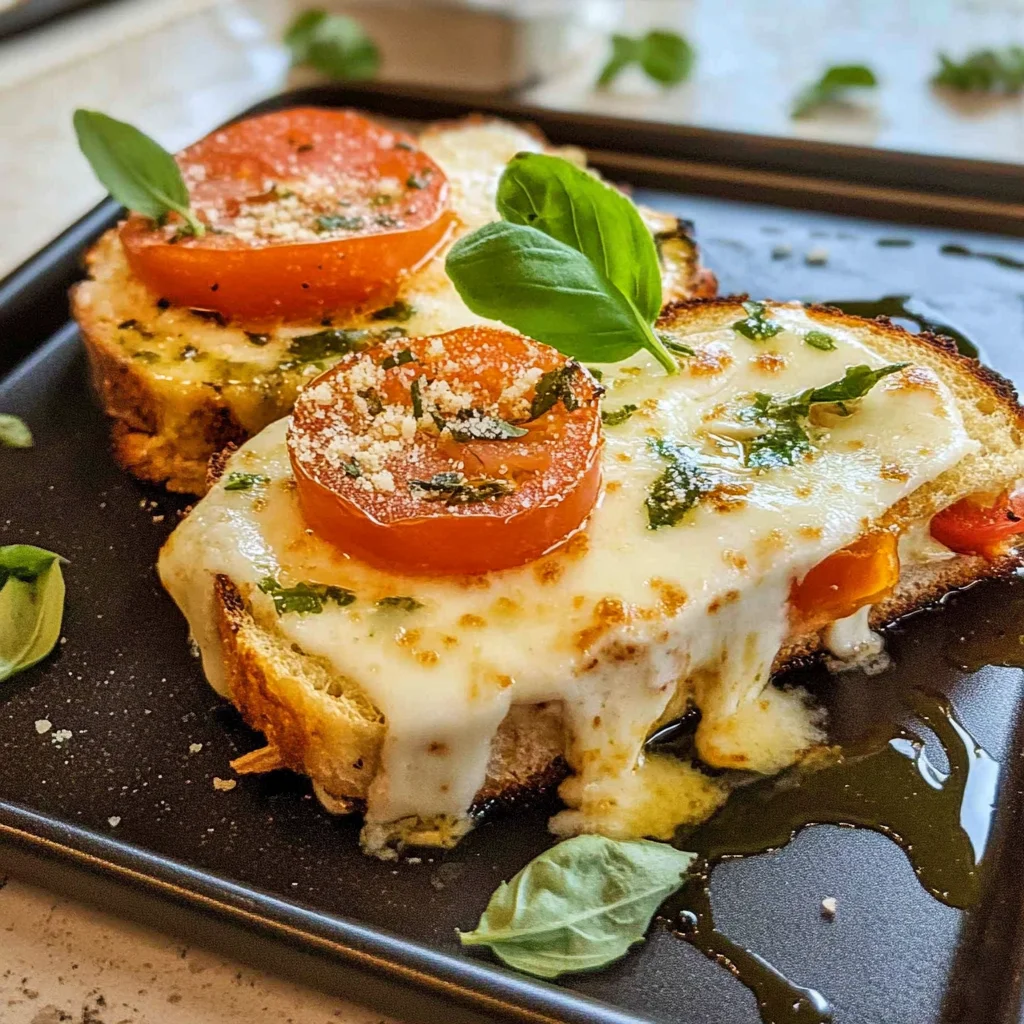 Recipe preparation for Broiled Sandwich