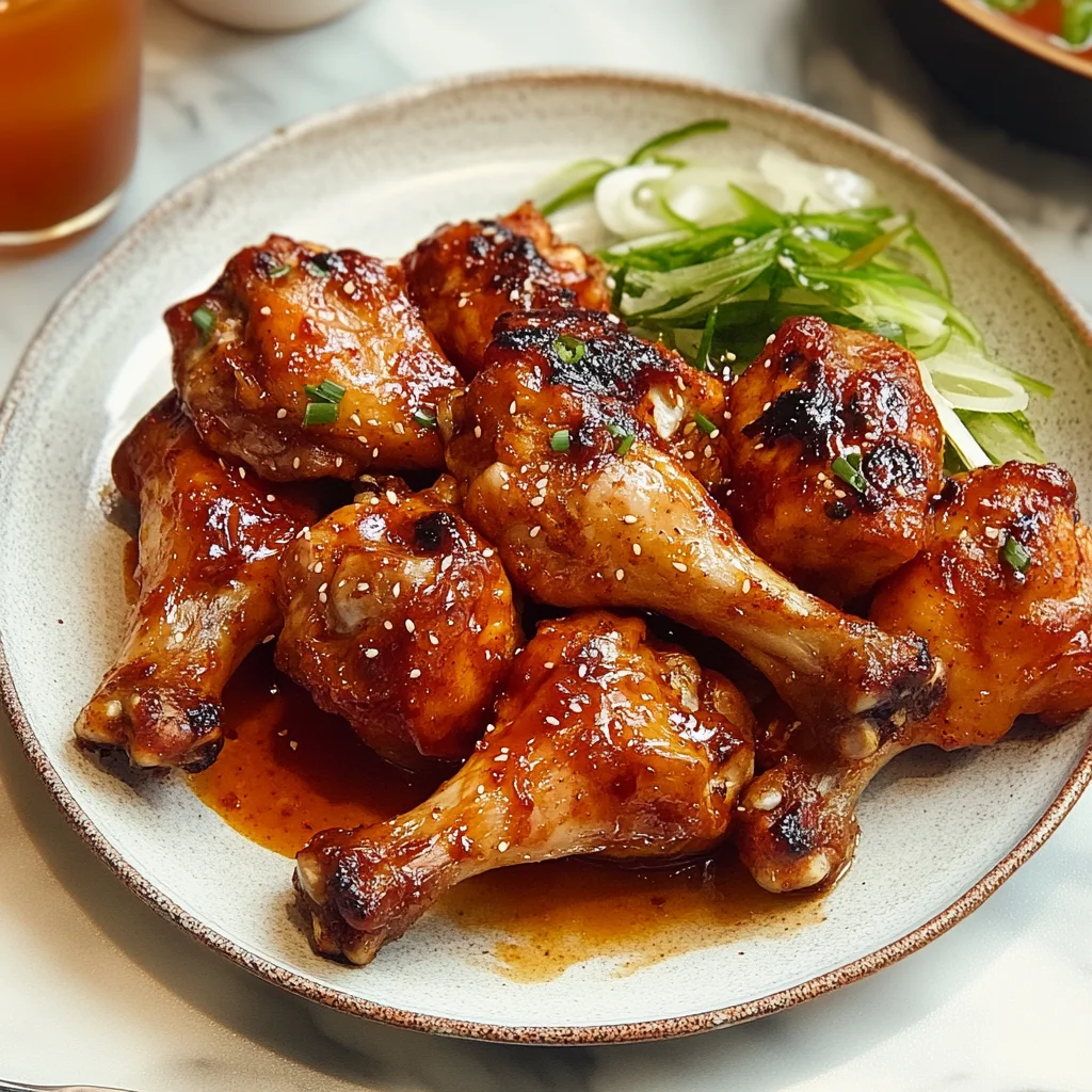 Recipe preparation for Spicy BBQ Chicken Legs