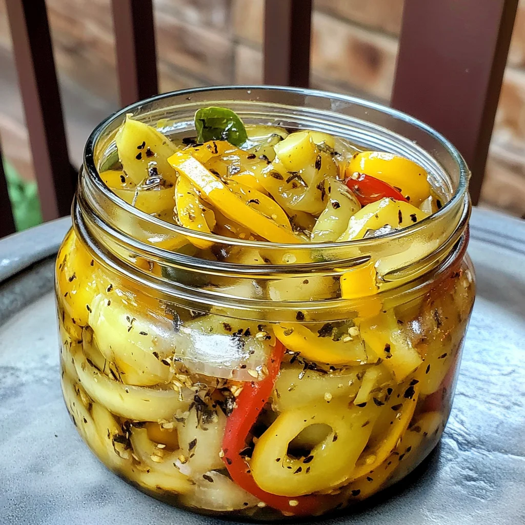 Recipe preparation for Canned Banana Peppers