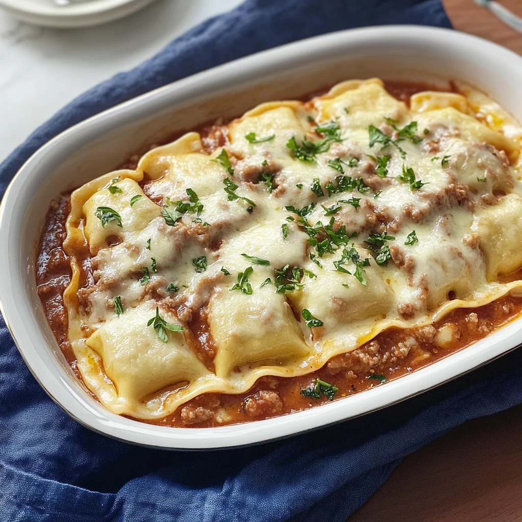 Recipe preparation for Broiled Ravioli