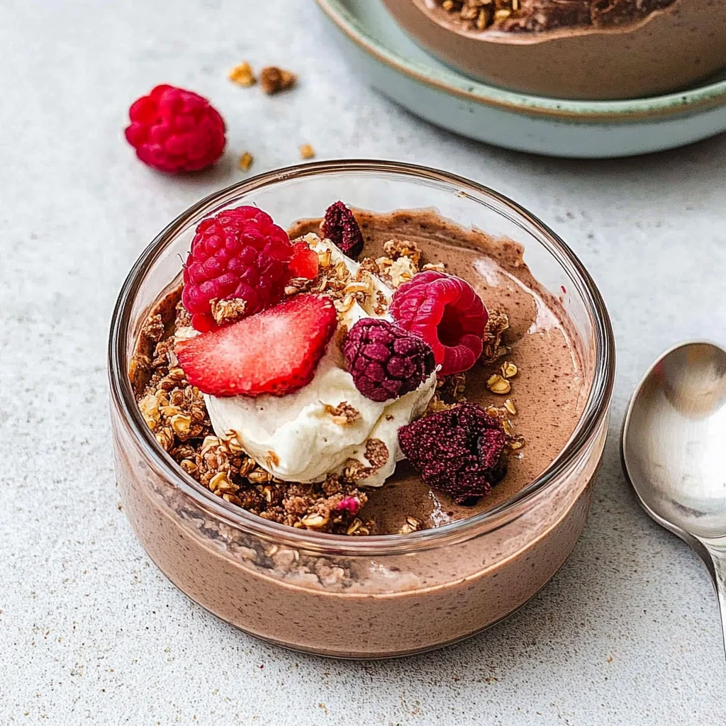 Recipe preparation for Traditional Quinoa Mousse