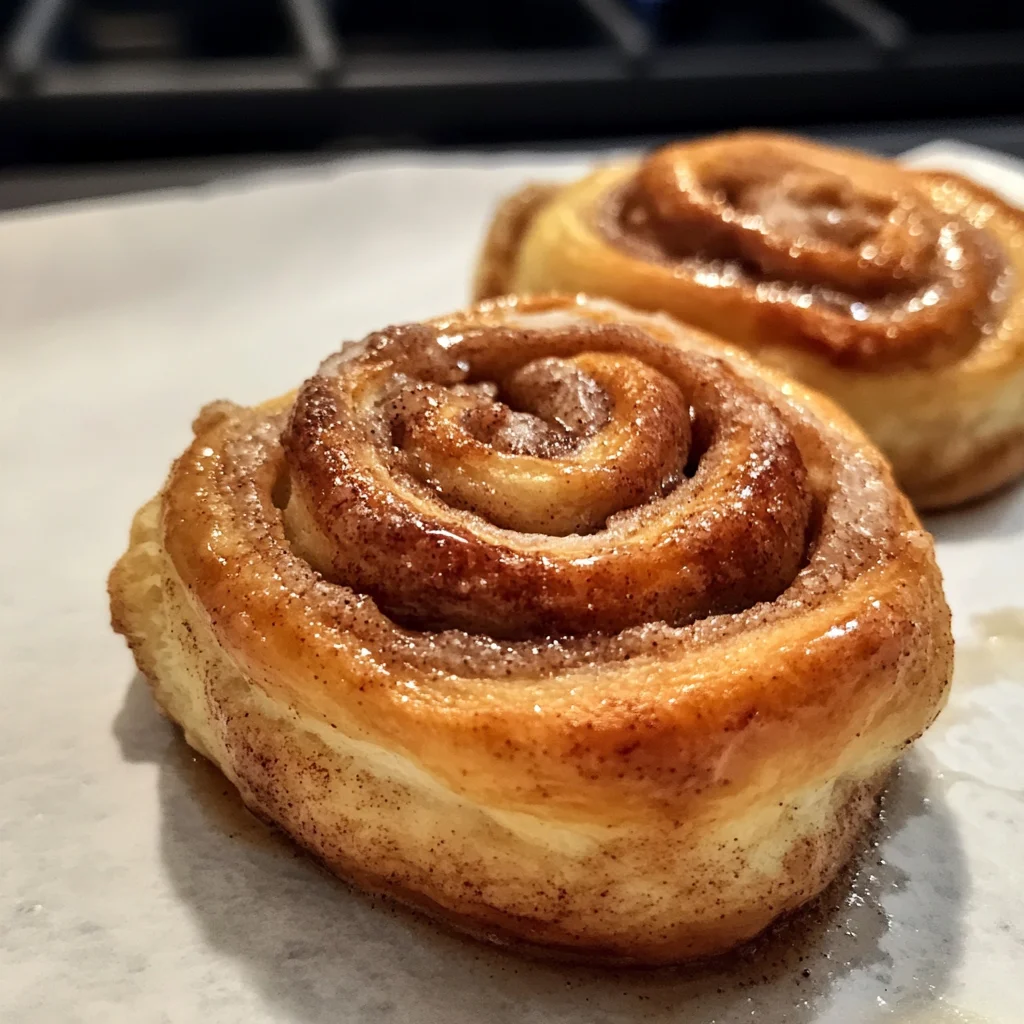 Recipe preparation for Zesty Cinnamon Rolls