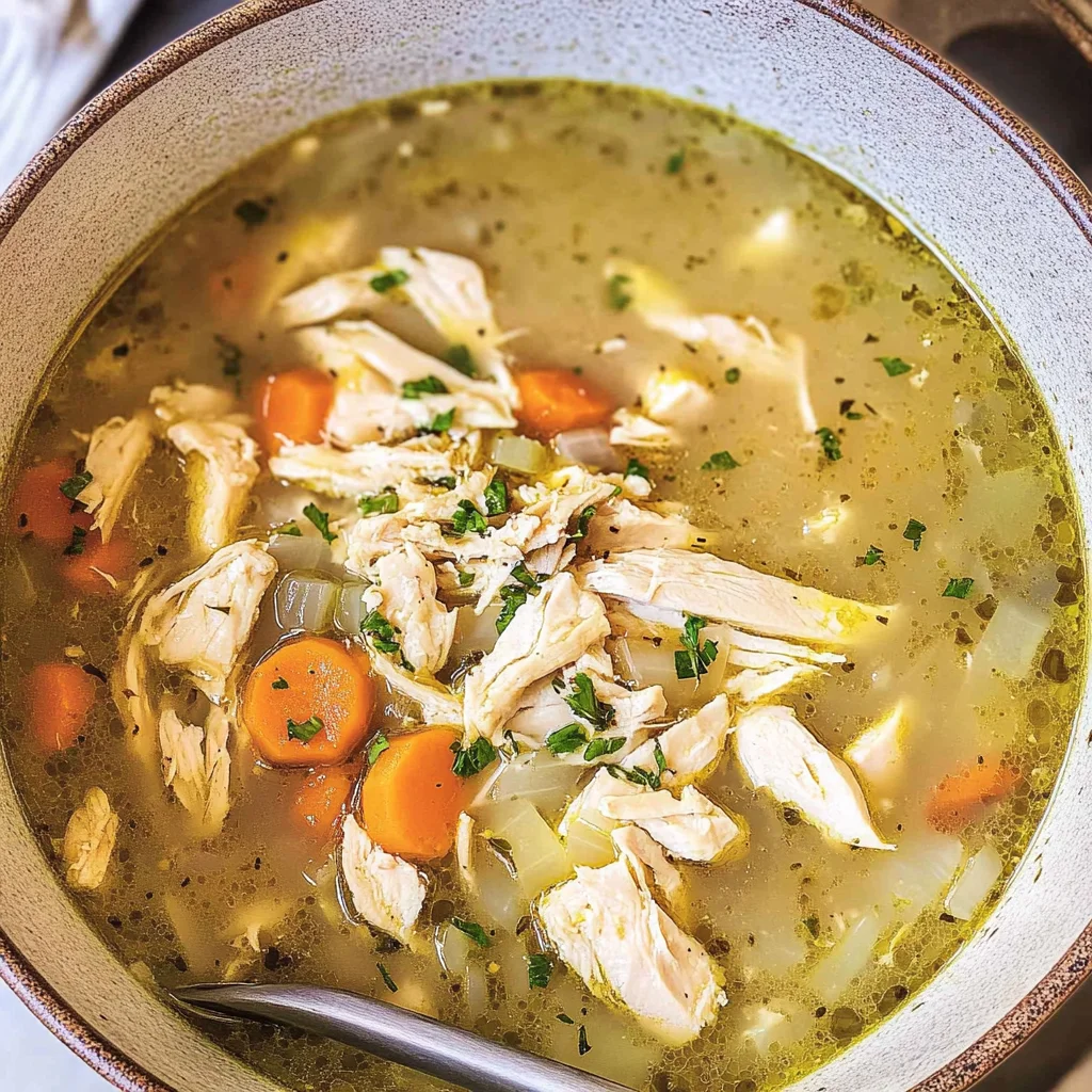 Recipe preparation for Best Chicken Soup