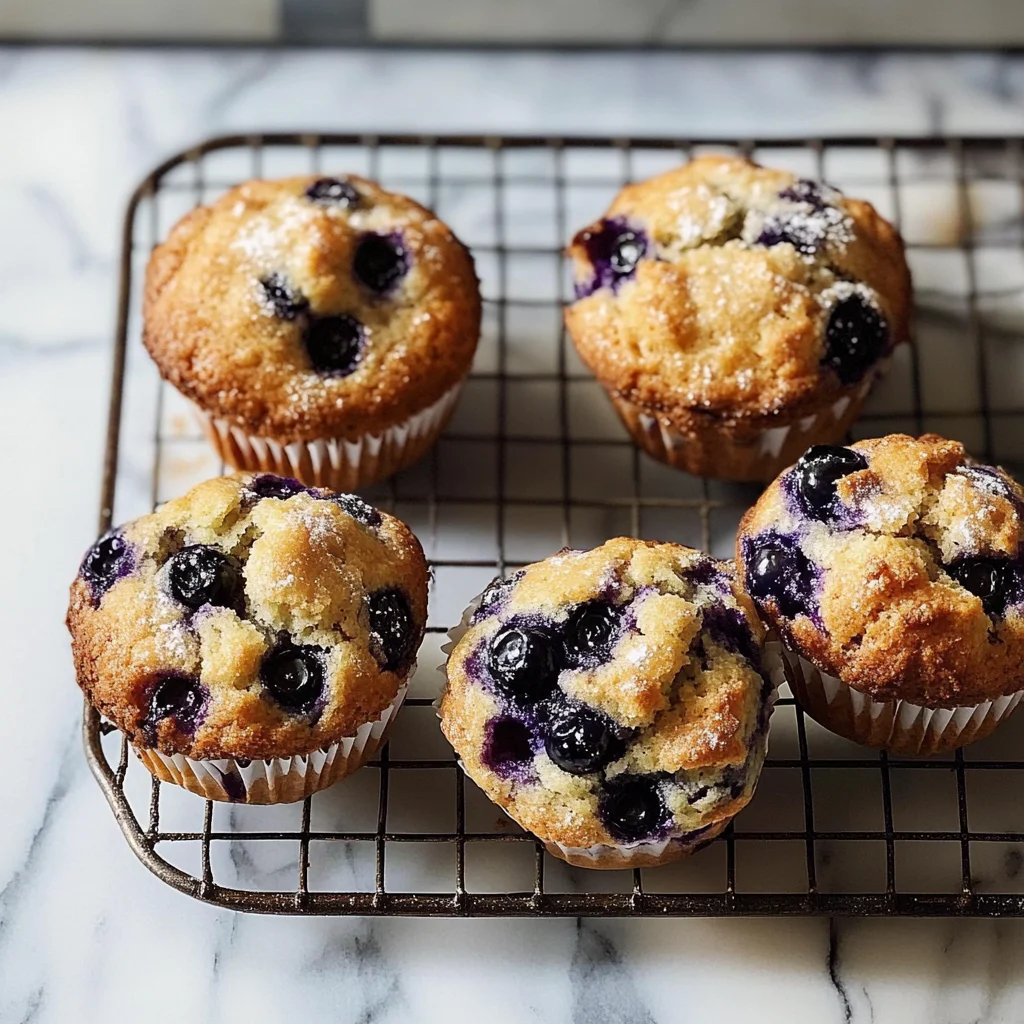 Recipe preparation for blueberry Muffins