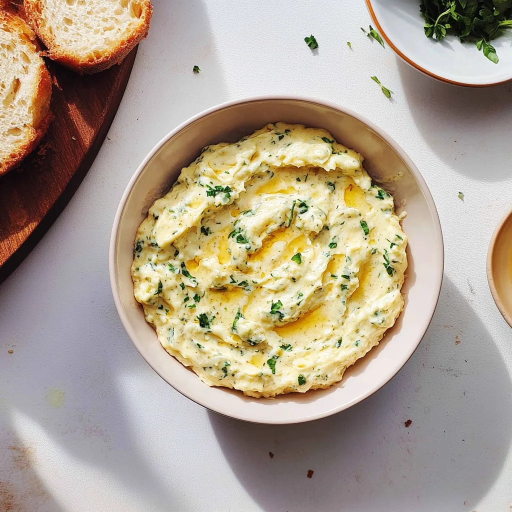 Recipe preparation for Garlic Butter