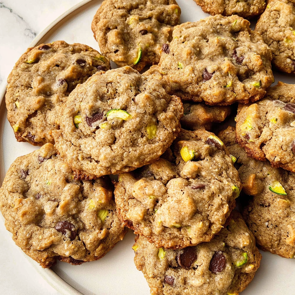 Recipe preparation for Simple Zucchini Cookies