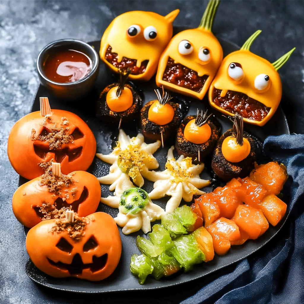 Recipe preparation for Halloween Party Food for a Terribly Yummy Feast