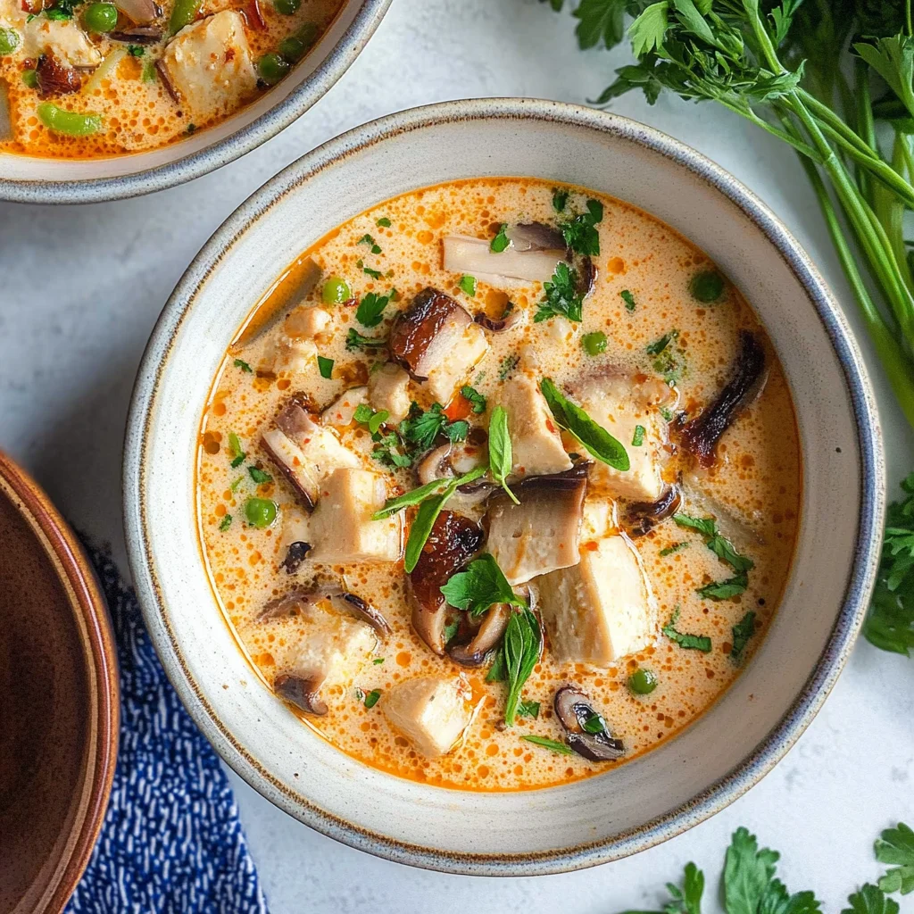 Recipe preparation for Coconut Soup