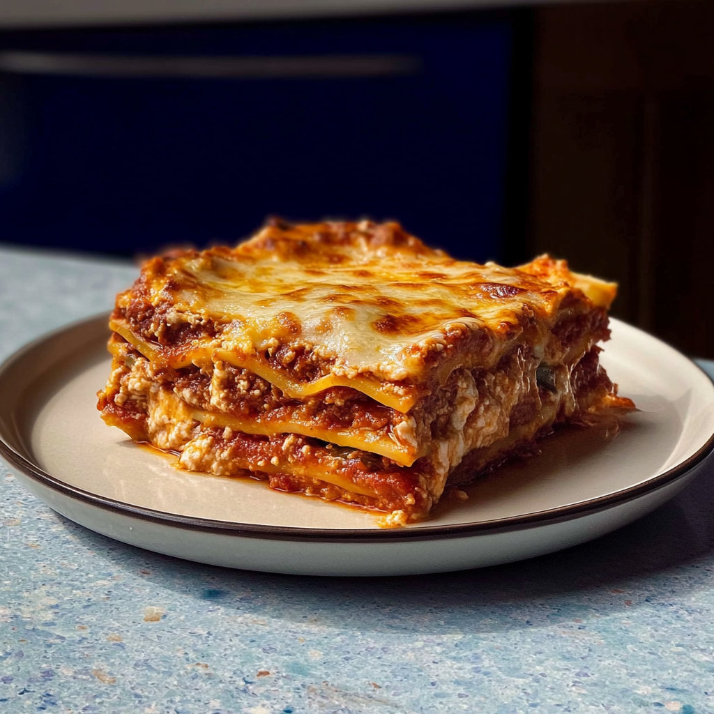 Recipe preparation for Classic Homemade Lasagna