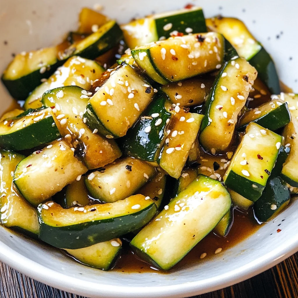 Recipe preparation for Hibachi Zucchini