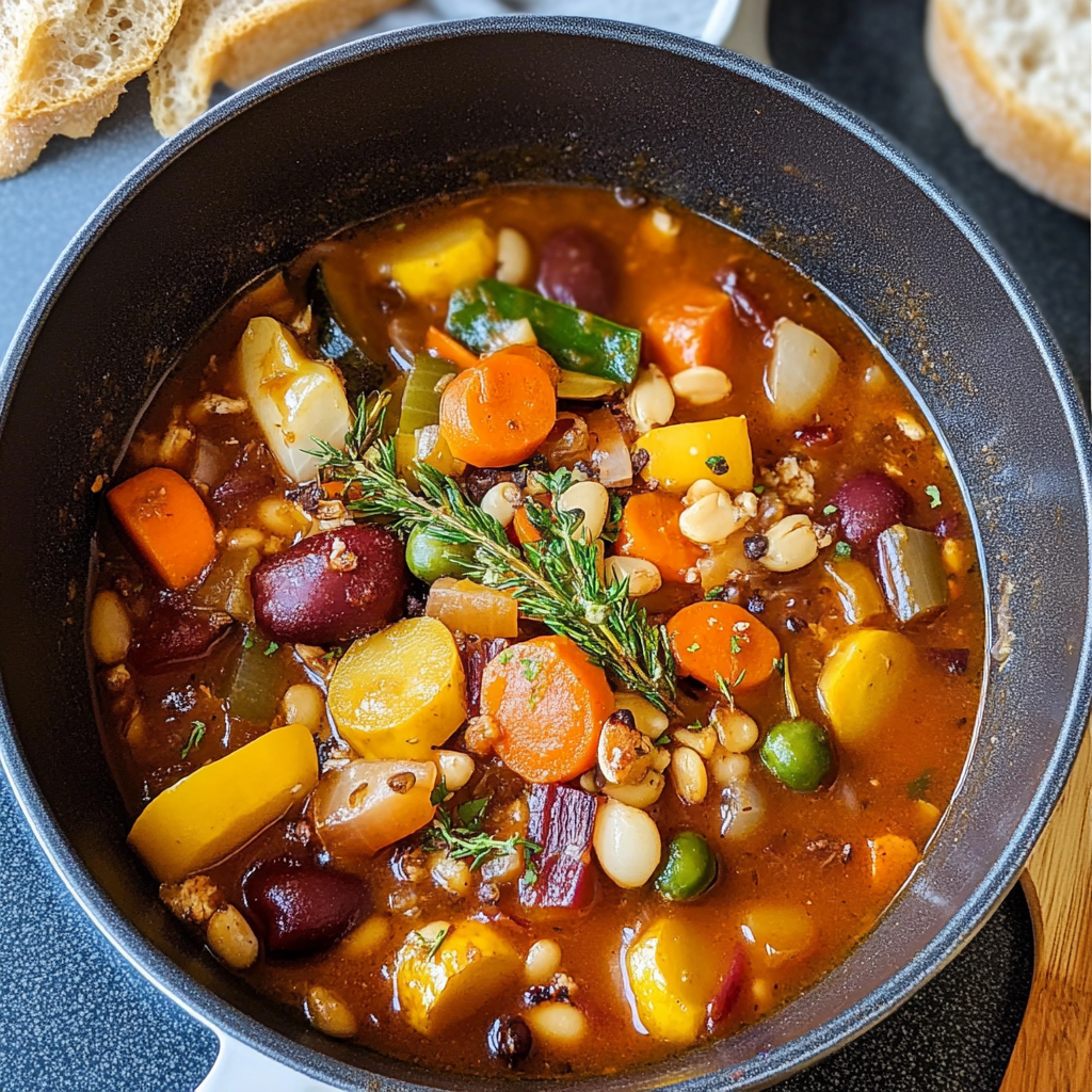 Recipe preparation for Best Vegetable Soup