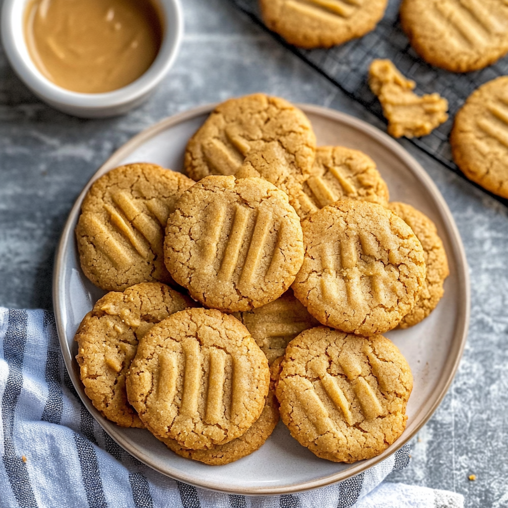 Recipe preparation for Jimmy Carter’s Grandmother’s Peanut Butter Cookies