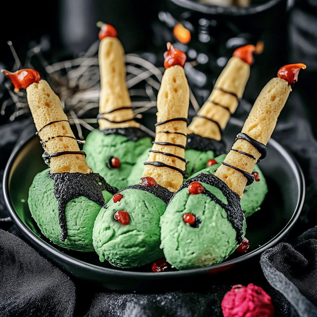 Recipe preparation for Scary Good Halloween Dinner - Halloween Desserts