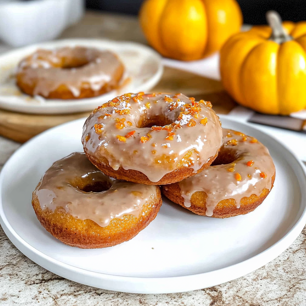 Recipe preparation for Two‑Ingredient Pumpkin Donuts