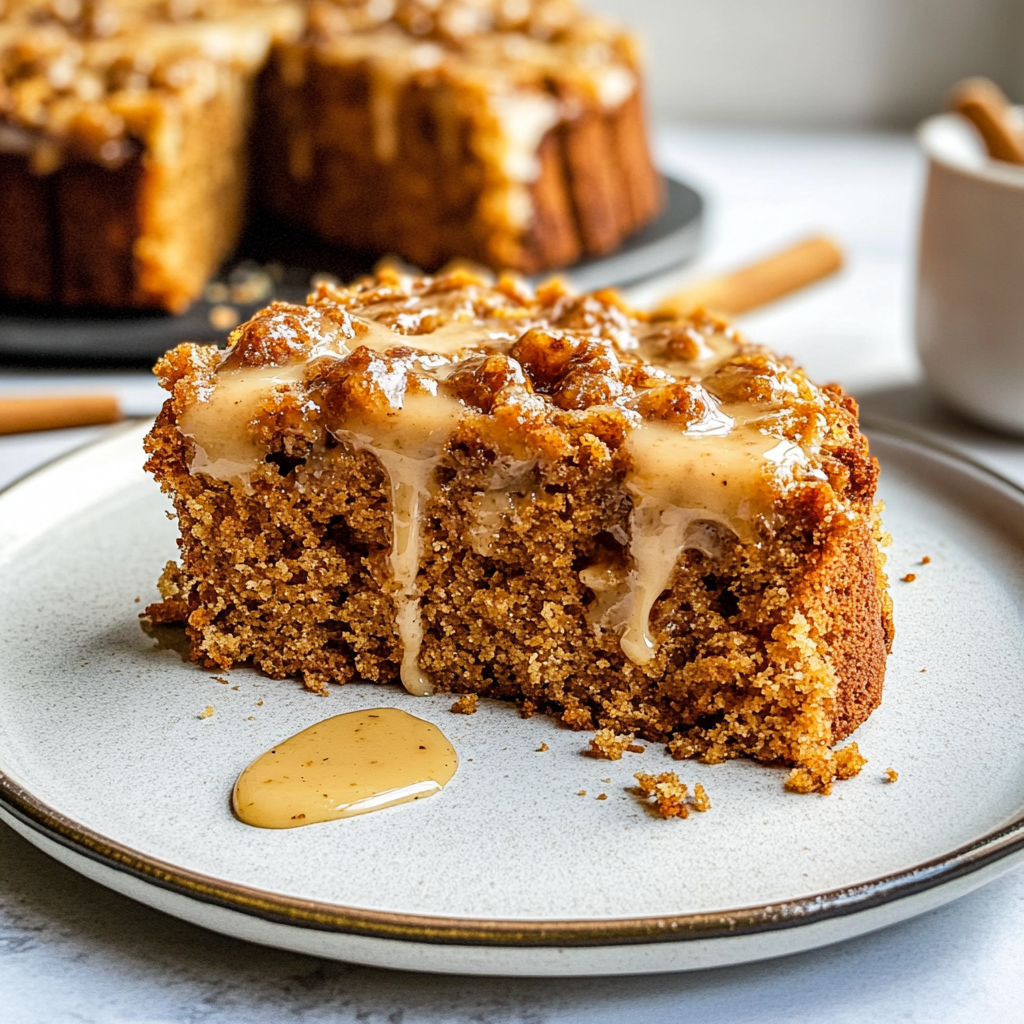 Recipe preparation for Delicious Pumpkin Coffee Cake Recipe