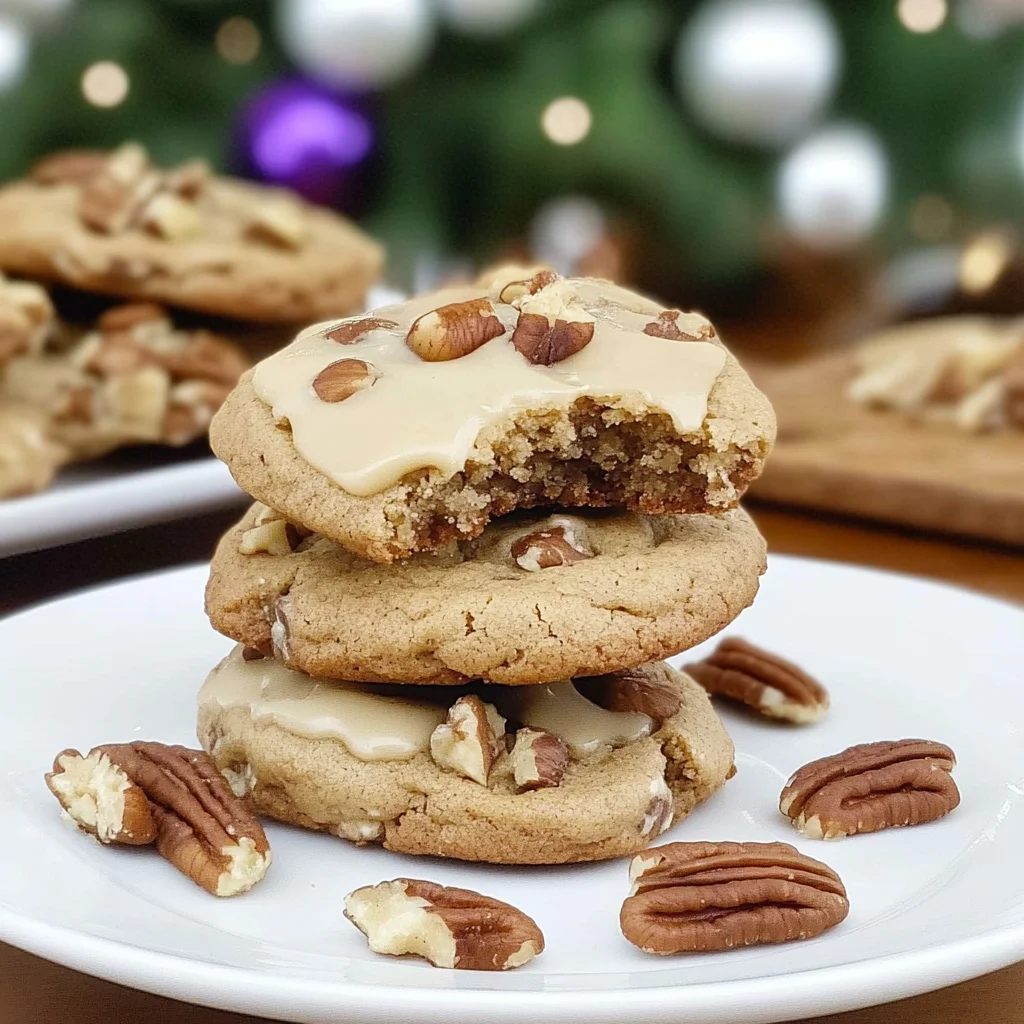 Recipe preparation for brown butter pecan cookies