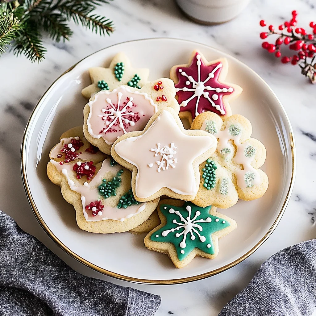 Recipe preparation for holiday sugar cookies
