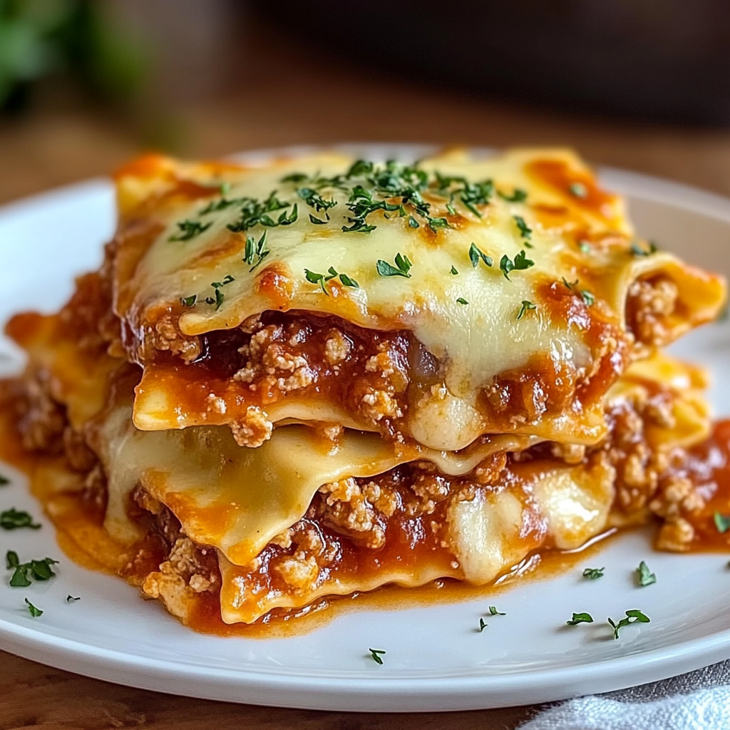 Recipe preparation for Million Dollar Ravioli Casserole