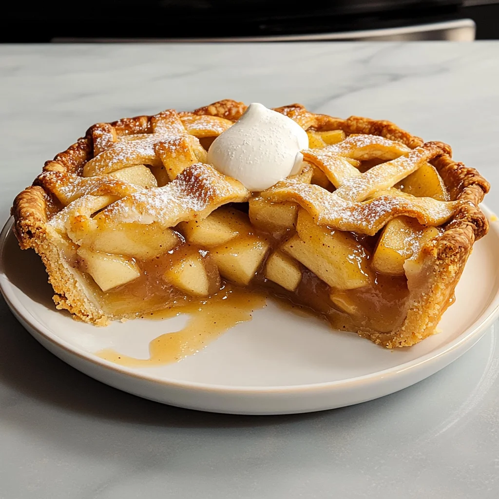 Recipe preparation for Apple Pie (Classic Big Apple Pie)