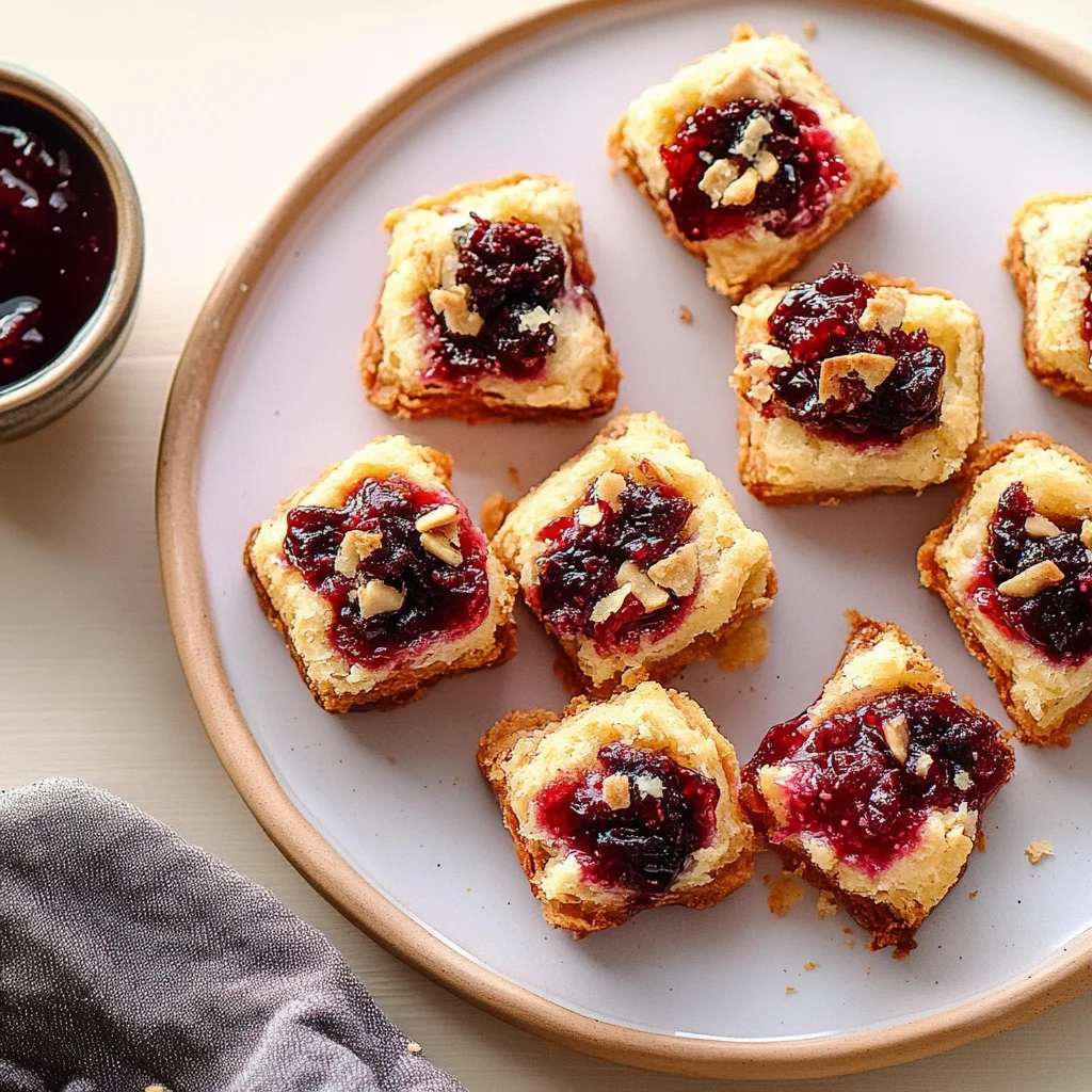 Recipe preparation for Cranberry Brie Bites