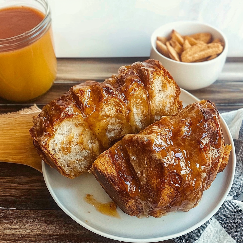 Recipe preparation for Pumpkin Pull-Apart Bread