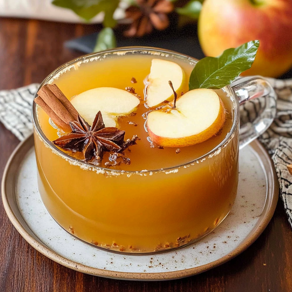 Recipe preparation for Hot Apple Cider