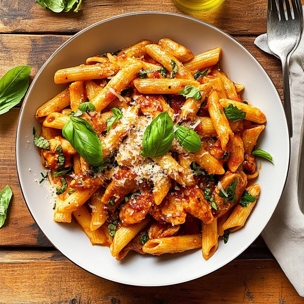 Recipe preparation for One-Pot Spicy Cajun Honey Butter Chicken Pasta Recipe