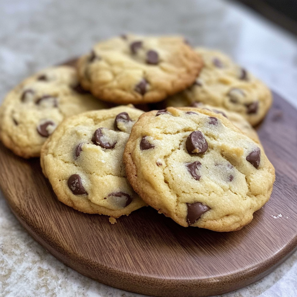 Recipe preparation for cake mix chocolate chip cookies