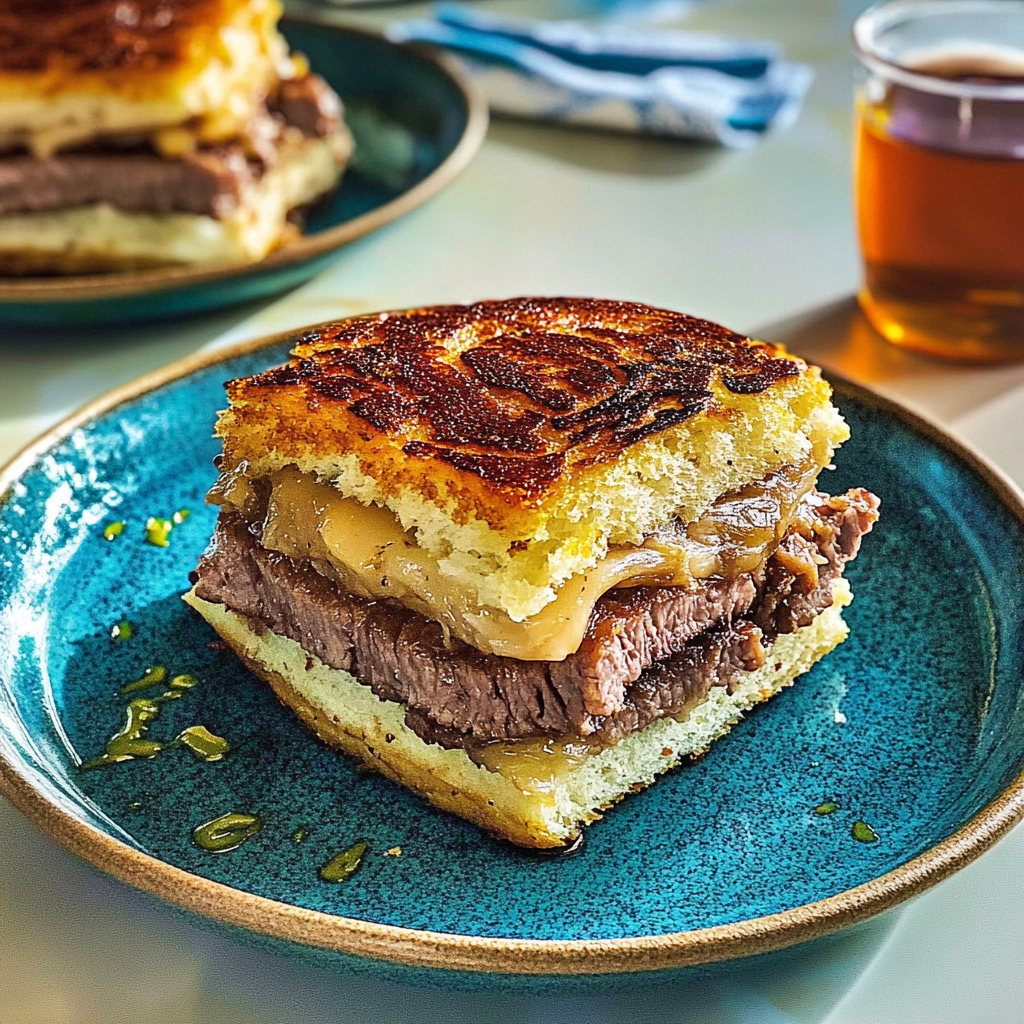 Recipe preparation for Roast Beef Sliders